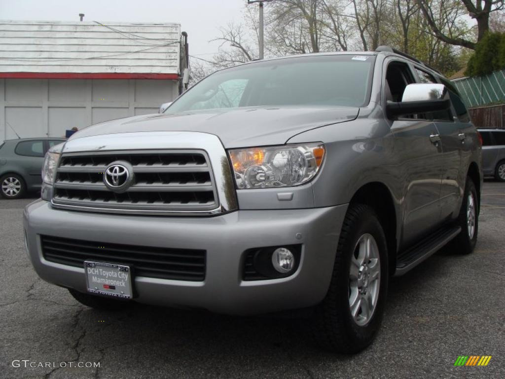 Silver Sky Metallic 2008 Toyota Sequoia Limited 4WD Exterior Photo #48306835
