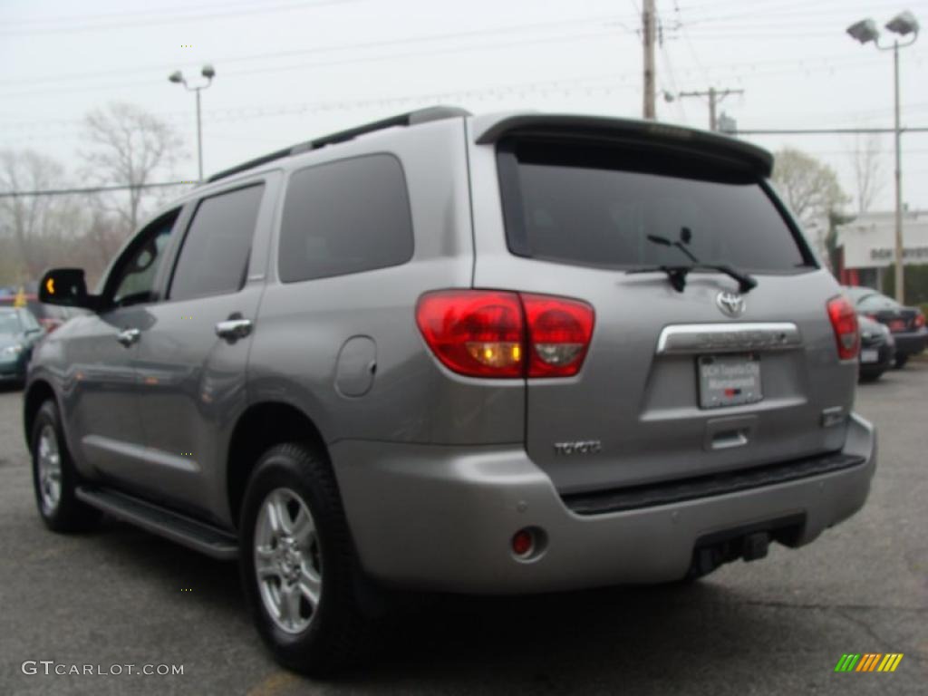 Silver Sky Metallic 2008 Toyota Sequoia Limited 4WD Exterior Photo #48306850