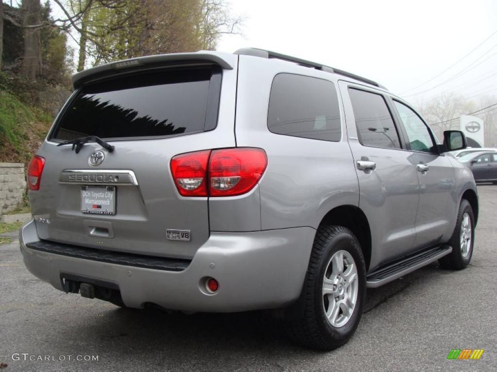 Silver Sky Metallic 2008 Toyota Sequoia Limited 4WD Exterior Photo #48306907