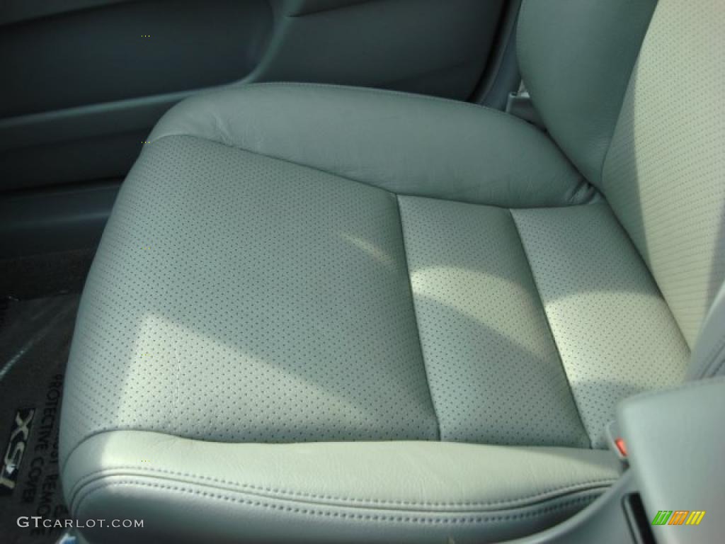 2008 TSX Sedan - Carbon Gray Pearl / Quartz Gray photo #19