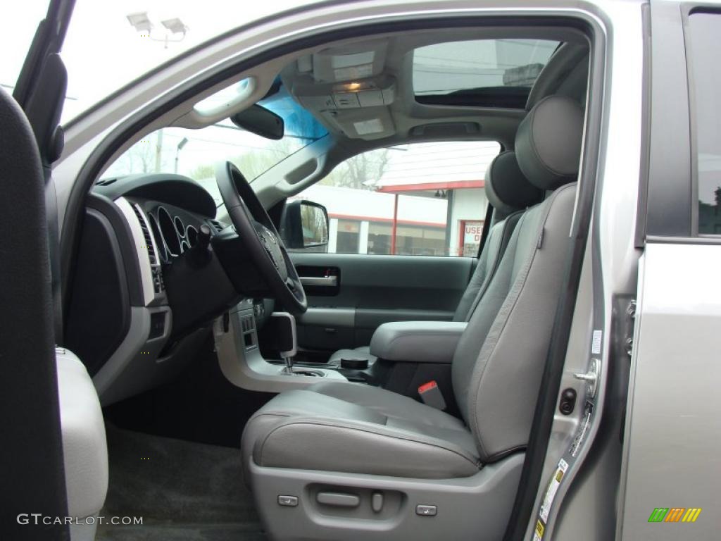 Graphite Interior 2008 Toyota Sequoia Limited 4WD Photo #48307105