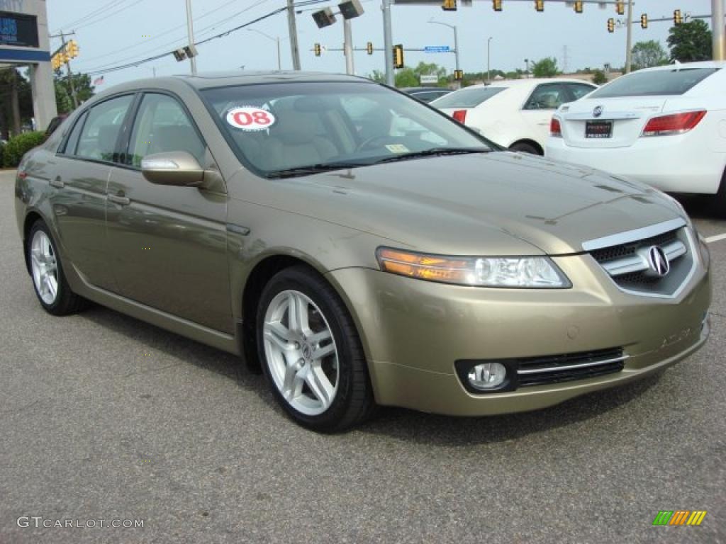 2008 TL 3.2 - Bold Beige Metallic / Parchment photo #7