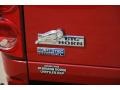 2008 Inferno Red Crystal Pearl Dodge Ram 2500 Big Horn Quad Cab  photo #6