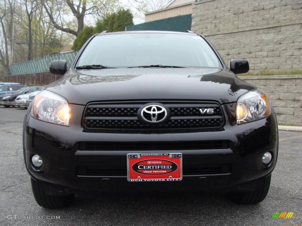 2008 RAV4 Sport V6 4WD - Black / Dark Charcoal photo #3
