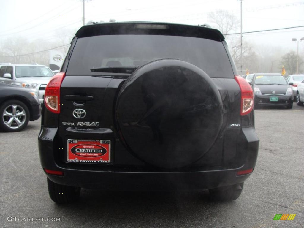 2008 RAV4 Sport V6 4WD - Black / Dark Charcoal photo #6