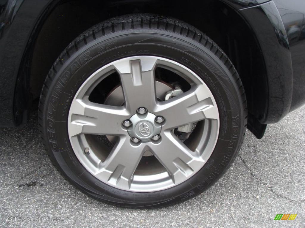 2008 RAV4 Sport V6 4WD - Black / Dark Charcoal photo #10