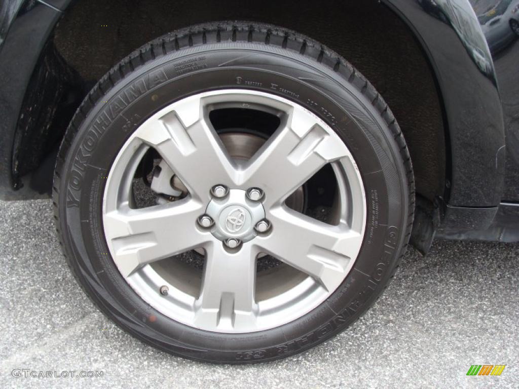 2008 RAV4 Sport V6 4WD - Black / Dark Charcoal photo #11