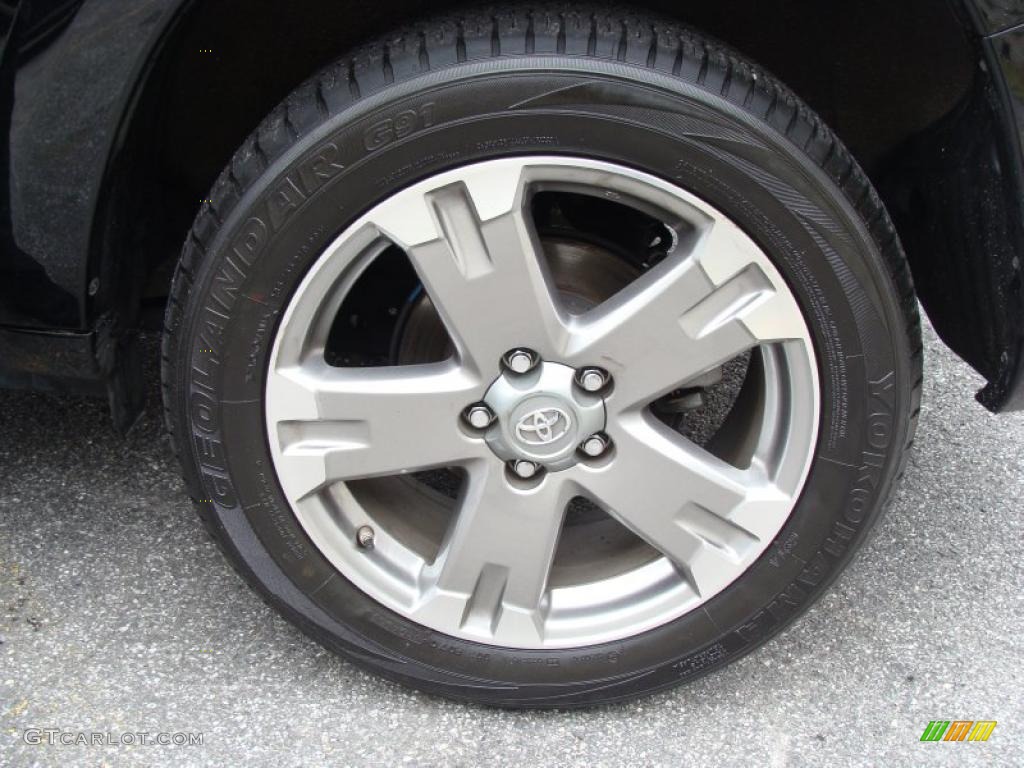 2008 RAV4 Sport V6 4WD - Black / Dark Charcoal photo #12
