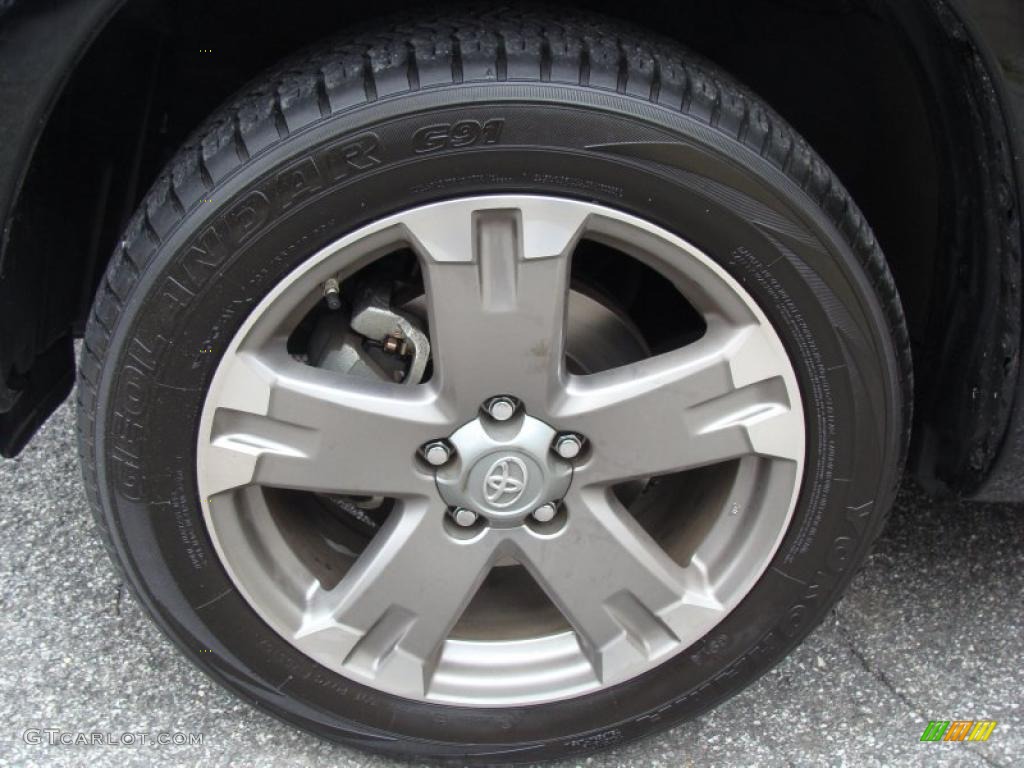 2008 RAV4 Sport V6 4WD - Black / Dark Charcoal photo #13