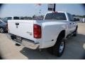 2009 Bright White Dodge Ram 3500 Laramie Quad Cab 4x4 Dually  photo #8