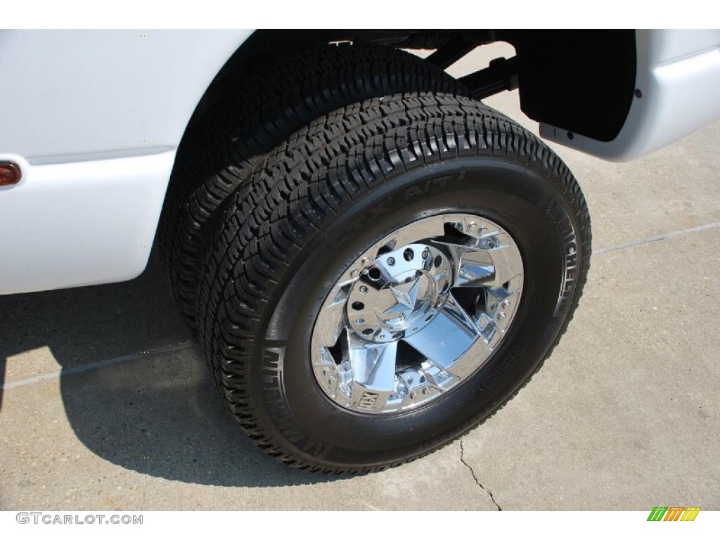 2009 Dodge Ram 3500 Laramie Quad Cab 4x4 Dually Custom Wheels Photo #48308179