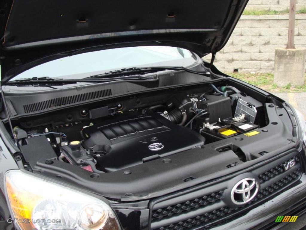 2008 RAV4 Sport V6 4WD - Black / Dark Charcoal photo #30