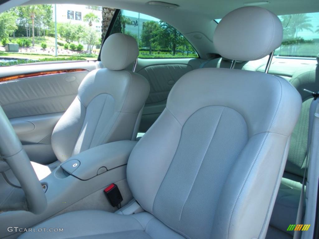 Stone Interior 2004 Mercedes-Benz CLK 500 Coupe Photo #48308314