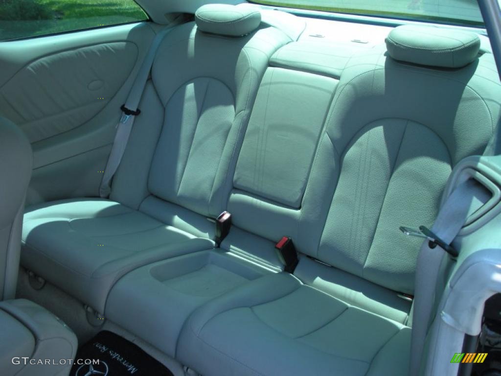 Stone Interior 2004 Mercedes-Benz CLK 500 Coupe Photo #48308326