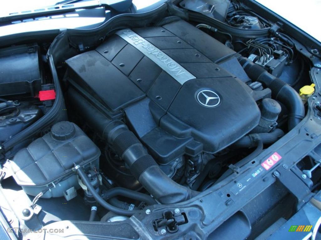 2004 Mercedes-Benz CLK 500 Coupe 5.0 Liter SOHC 24-Valve V8 Engine Photo #48308482