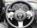 2008 Mazda MX-5 Miata Tan Interior Steering Wheel Photo