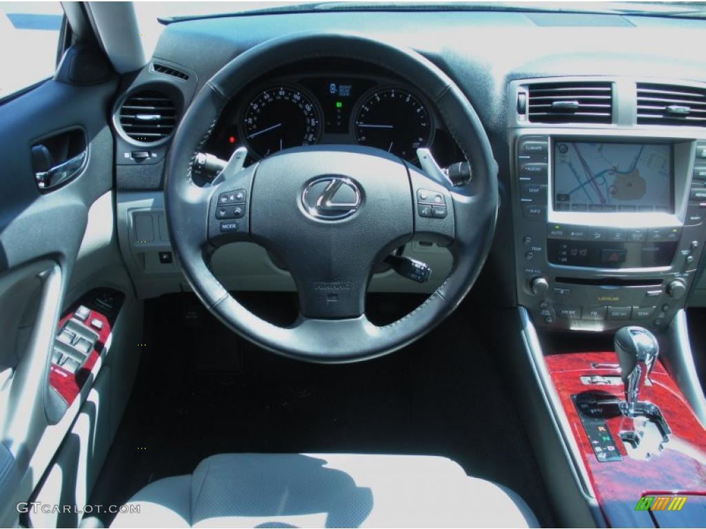 2008 Lexus IS 250 Sterling Gray Dashboard Photo #48308764