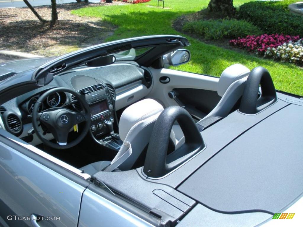 Ash Interior 2010 Mercedes-Benz SLK 300 Roadster Photo #48309430