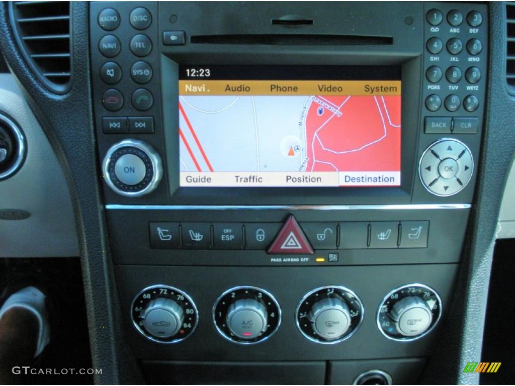 2010 Mercedes-Benz SLK 300 Roadster Navigation Photo #48309646