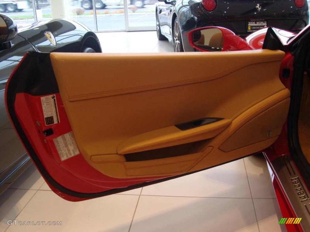 2010 Ferrari 458 Italia Beige Door Panel Photo #48309967