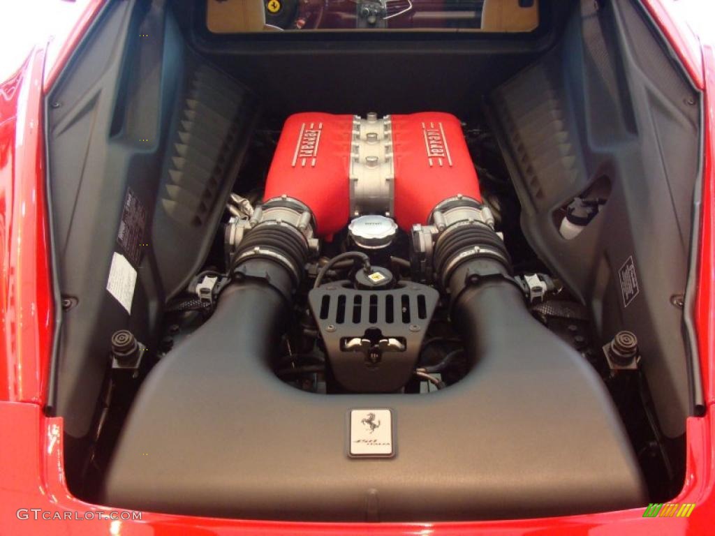 2010 Ferrari 458 Italia 4.5 Liter GDI DOHC 32-Valve VVT V8 Engine Photo #48310048