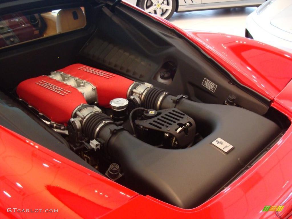 2010 Ferrari 458 Italia 4.5 Liter GDI DOHC 32-Valve VVT V8 Engine Photo #48310063