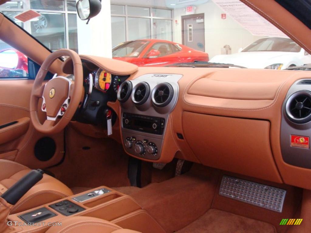 2007 Ferrari F430 Coupe Beige Dashboard Photo #48310552