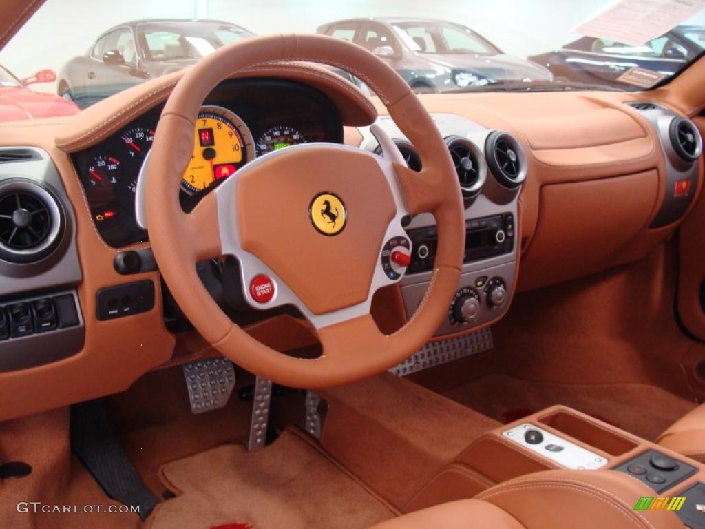 2007 Ferrari F430 Coupe Beige Dashboard Photo #48310576
