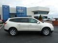 2011 White Diamond Tricoat Chevrolet Traverse LT AWD  photo #11