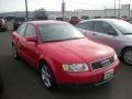 2005 Brilliant Red Audi A4 1.8T quattro Sedan  photo #2