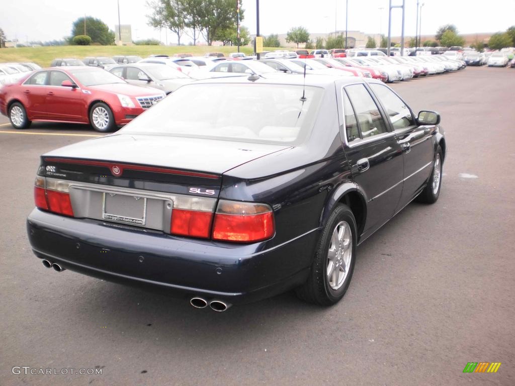 2003 Seville SLS - Blue Onyx / Neutral Shale photo #5