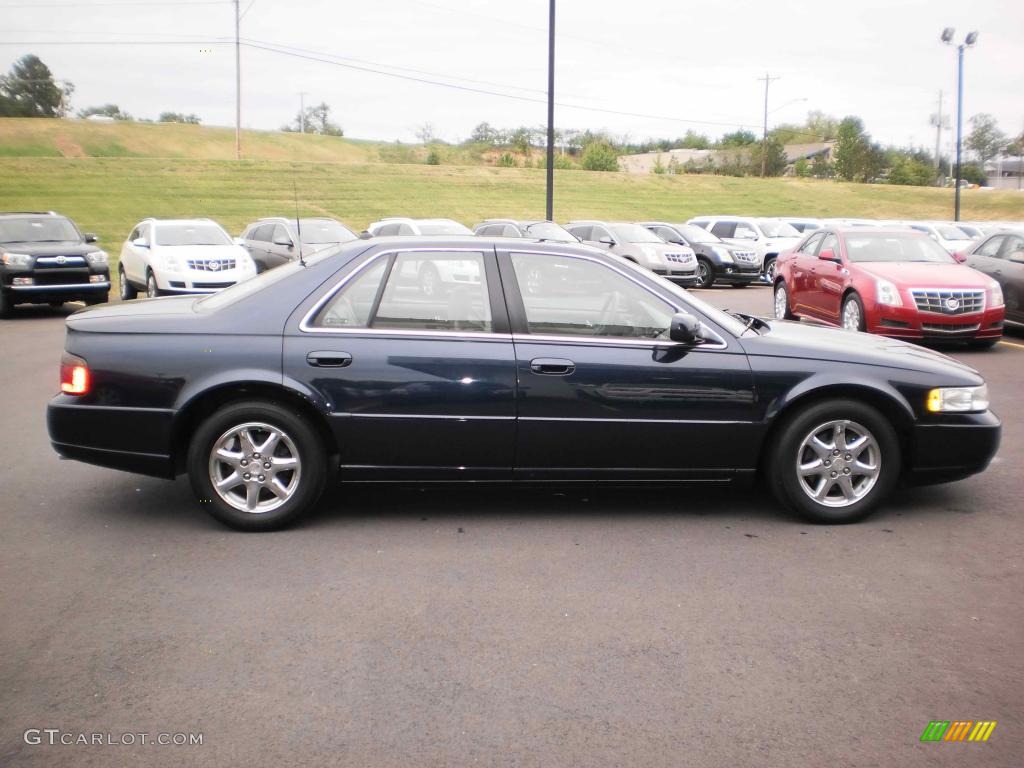 2003 Seville SLS - Blue Onyx / Neutral Shale photo #6