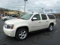 2011 White Diamond Tricoat Chevrolet Suburban LTZ 4x4  photo #3