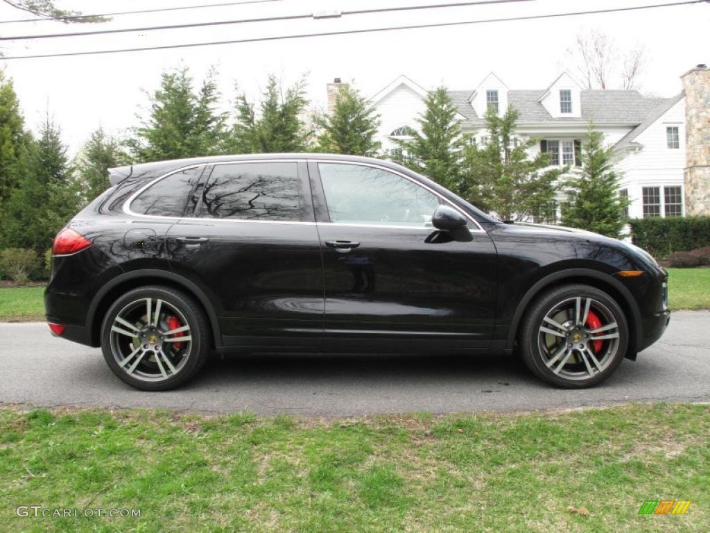 Black 2011 Porsche Cayenne Turbo Exterior Photo #48312550