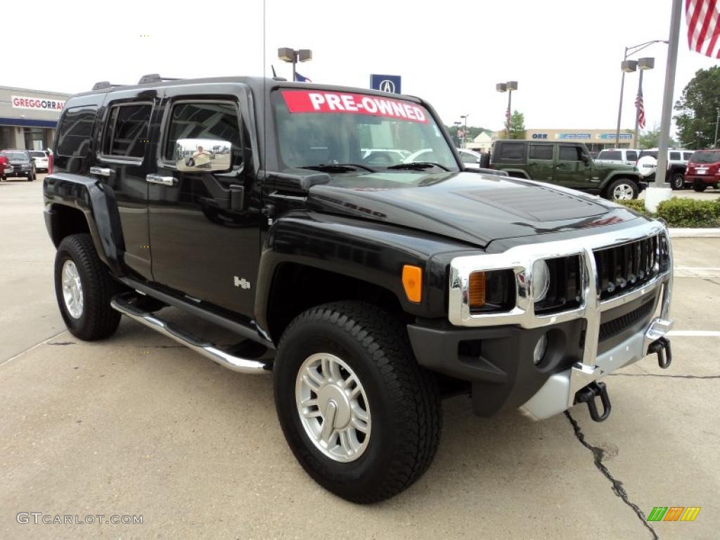 Black 2008 Hummer H3 Alpha Exterior Photo #48312709