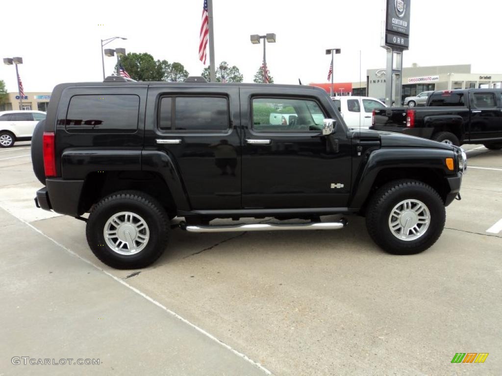 Black 2008 Hummer H3 Alpha Exterior Photo #48312739