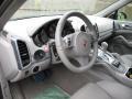 Platinum Grey 2011 Porsche Cayenne Turbo Steering Wheel
