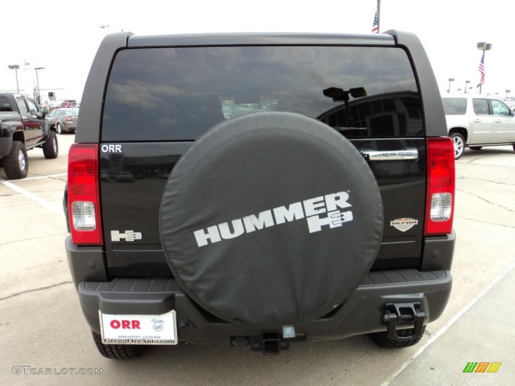 Black 2008 Hummer H3 Alpha Exterior Photo #48312769