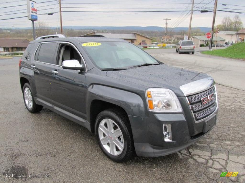 Cyber Gray Metallic 2010 GMC Terrain SLT AWD Exterior Photo #48313273