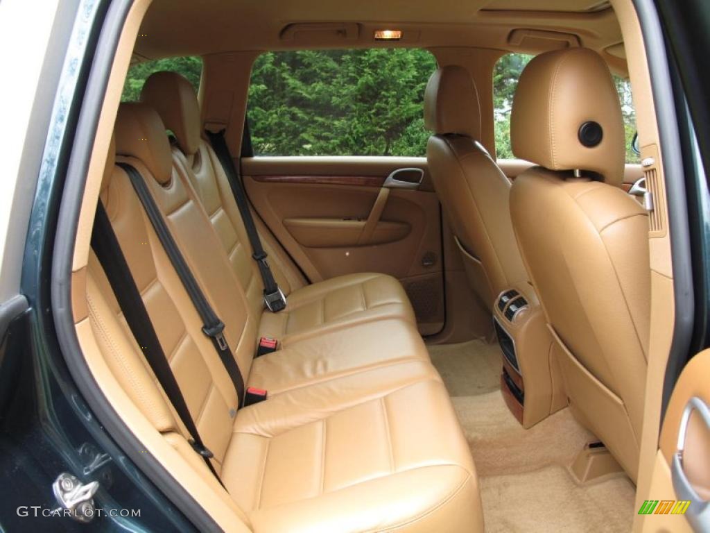 2004 Cayenne S - Dark Teal Metallic / Havanna/Sand Beige photo #15