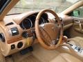 Havanna/Sand Beige 2004 Porsche Cayenne S Steering Wheel