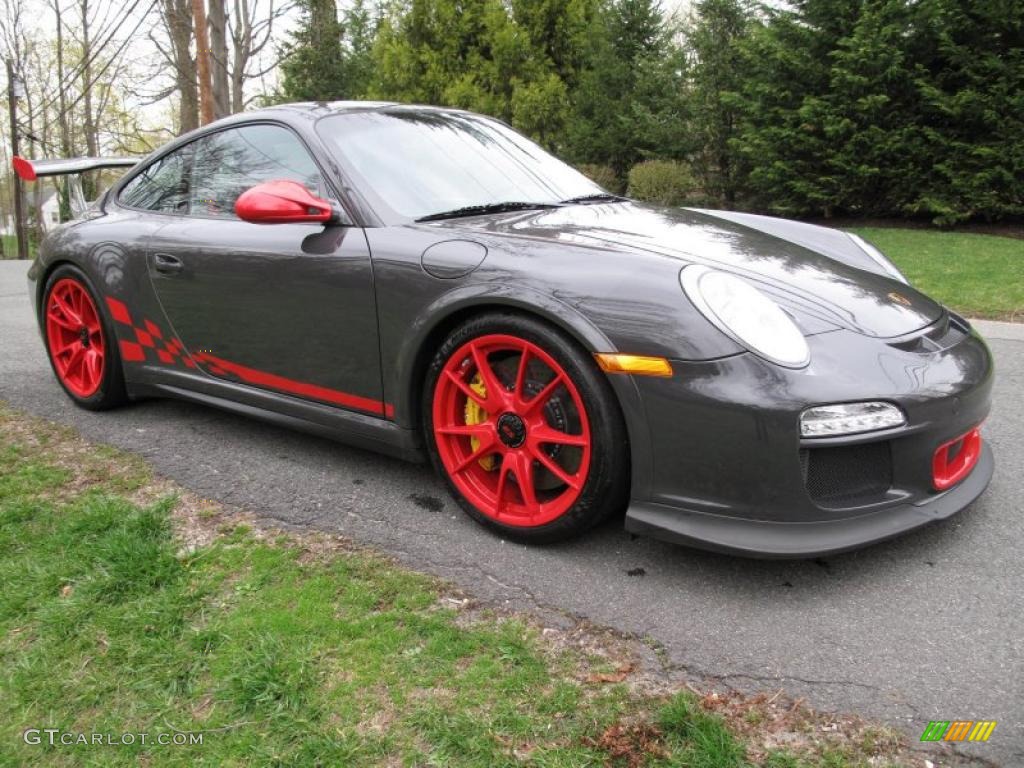 Grey Black/Guards Red 2010 Porsche 911 GT3 RS Exterior Photo #48313513