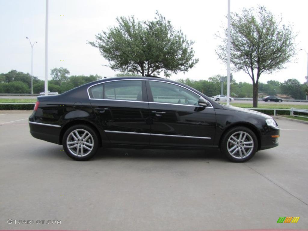Deep Black 2008 Volkswagen Passat Lux Sedan Exterior Photo #48314641