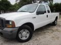 Oxford White - F250 Super Duty XL SuperCab Photo No. 6