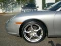 2003 Arctic Silver Metallic Porsche 911 Carrera Cabriolet  photo #2