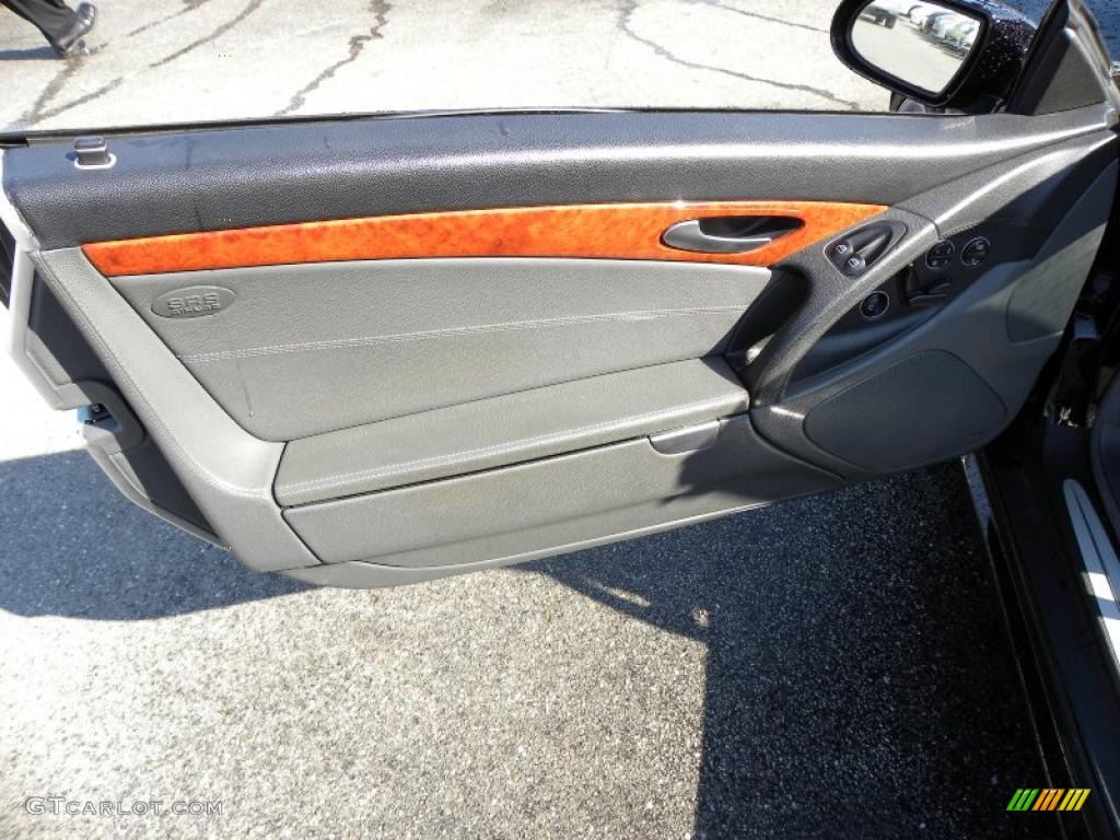 2004 Mercedes-Benz SL 500 Roadster Charcoal Door Panel Photo #48315085