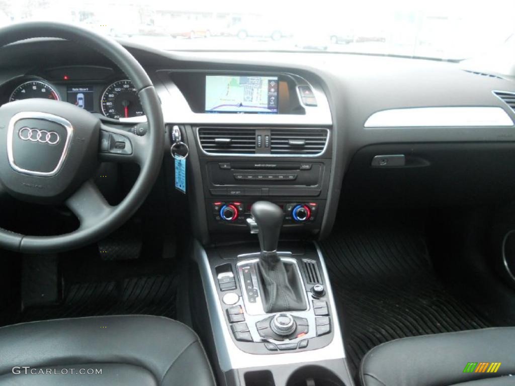 2009 Audi A4 3.2 quattro Sedan Black Dashboard Photo #48315340