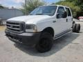 2002 Oxford White Ford F350 Super Duty XL SuperCab 4x4 Chassis  photo #6