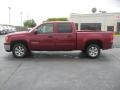 2007 Sport Dark Red Metallic GMC Sierra 1500 SLE Crew Cab  photo #8