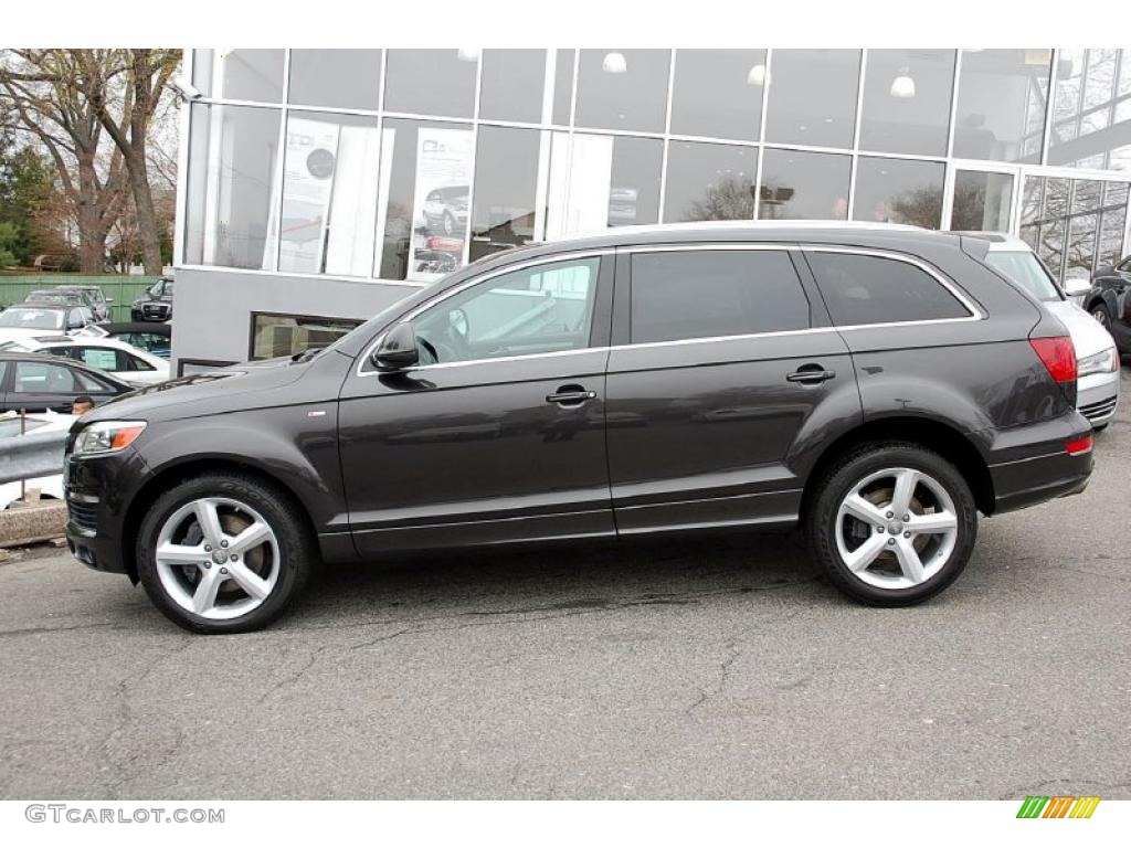Lava Grey Pearl Effect 2008 Audi Q7 4.2 Premium quattro Exterior Photo #48316144